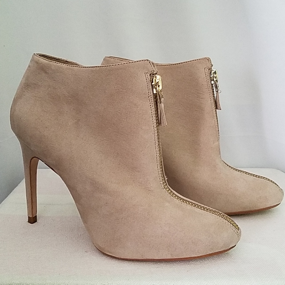 Zara Basic Collection Nude Booties